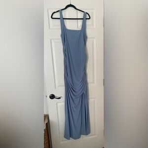 Club L London One-Shoulder Light Blue Dress